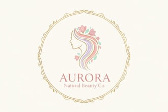 design a luxury and elegant beauty logo