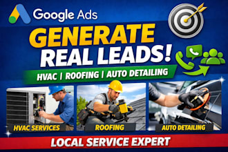 manage ROI focused google ads for local and home service businesses