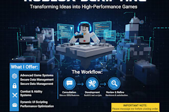 provide expert luau scripting for your roblox game systems