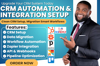 hubspot zapier integration pipedrive data migration cloze crm rei reply trello