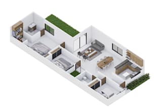 create a professional 3d floor plan from your 2d drawing