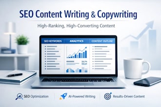 provide SEO ai content writing and expert copywriting for high ranking