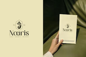 create a luxurious minimalist feminine logo design