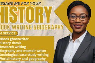 ghostwrite celebrity memoir autobiography american history political science