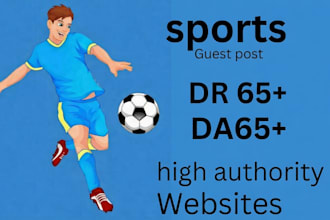 sports guest post with dofollow sports backlinks and sports articles
