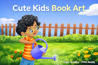 create your kids picture book illustrations