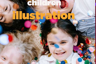 design children storybook illustration