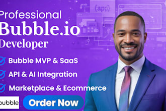 build bubble io developer bubble website bubble app mvp saas