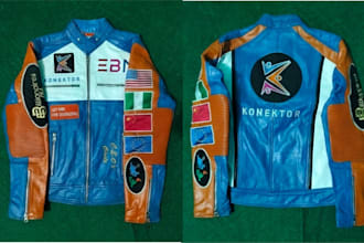 design and make custom embroidery varsity jackets for unisex
