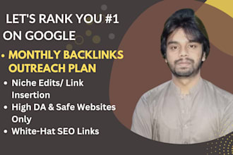 do monthly strategic competitor backlink outreach for SEO rankings
