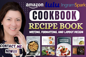 write and format your recipes into a consistent, professional cookbook layout