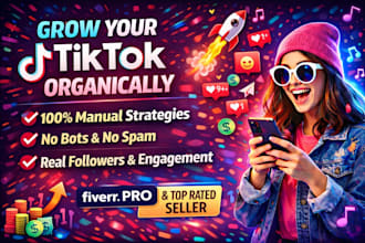 do tiktok marketing and organic promotion for follower growth