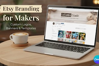 design a professional etsy branding kit