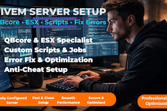 setup, fix and optimize your fivem server professionally