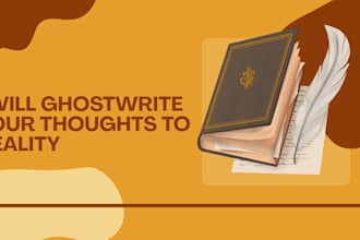 ghost write thoughts to reality