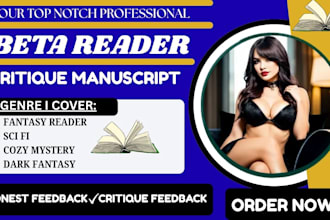 beta read critique fantasy beta reader sci fi cozy mystery dark fantasy