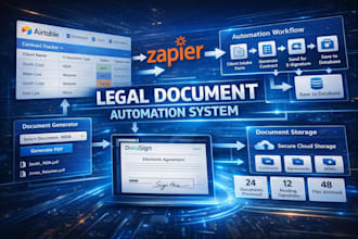 automate legal website contracts business no code automate nda generation databa