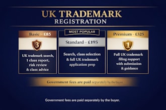 file your UK name logo product or slogan trademark with ukipo