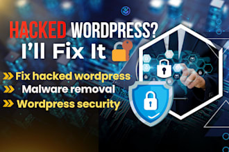 fix hacked wordpress, remove malware and blacklist