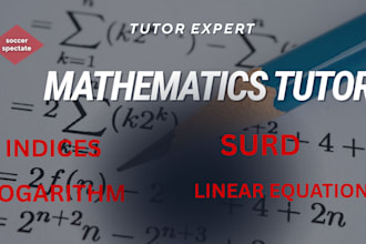 be your online math tutor