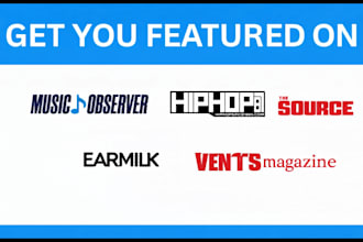 feature on US based top hip hop blogs