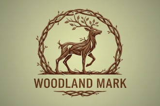 design a creative and bold stick logo