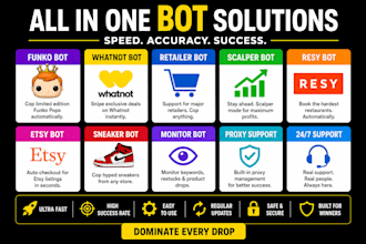 code auto purchase bot funko bot whatnot bot scalper bot retailer bot resy etsy