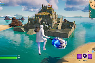 create fortnite uefn maps, 1v1, zone wars, tycoon, bedwar, steal brainrot map
