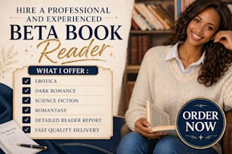 beta read your erotica, romantasy, dark romance, or contemporary romance novel