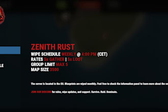 setup your dream rust server