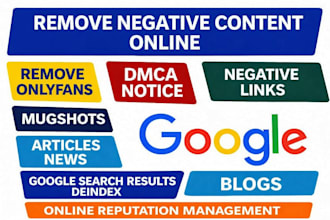 erase negative links bad google maps deindex remove mugshots news articles cases
