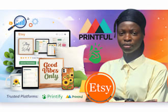 set up your etsy shop, design digital products, etsy print on demand, etsy SEO