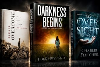 design a professional kindle, KDP, paperback and ebook romantasy book cover