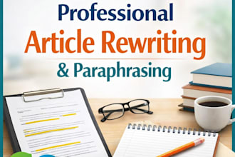 rewrite and improve your articles for SEO and readability