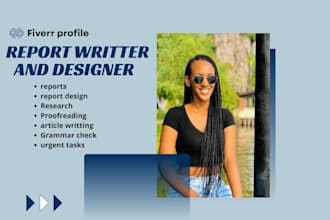 design  and write your report, guidebook,workbook, or branded document
