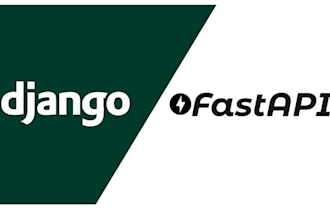 develop rest apis and backend systems using python fastapi or django