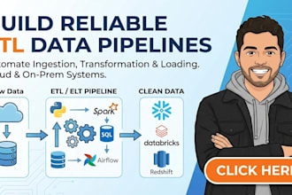 build etl data pipelines using AWS, spark, airflow