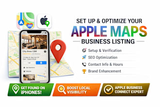set up and optimize your apple maps business listing via apple business connect