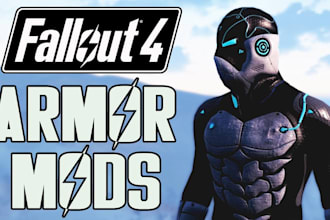 custom skyrim mod fallout 4 weapon or armor, items, install mods