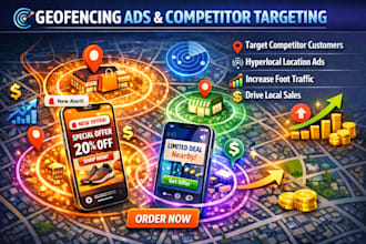 create geofencing and geotargeting ads to boost local business sales