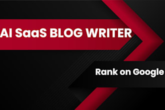 write write SEO blog posts for ai tools and saas startups