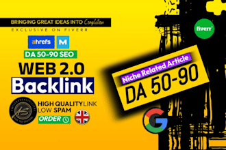 create high quality web 2 0 backlinks for SEO ranking