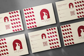 design a clean modern business card