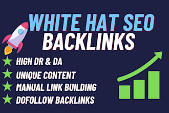 build high quality SEO backlinks with manual