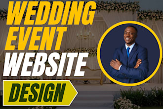 design wedding event website wedding planner site event space site bridal site
