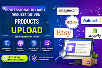 upload products or add product to shopify wix woocommerc store ebay esty amazon