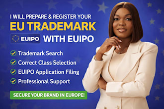 prepare and register your eu  trademark with euipo