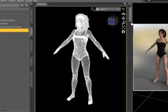 design unique imvu models, clothing, assets and custom sims 4 mods