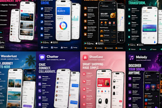 develop a professional mobile app for android and IOS