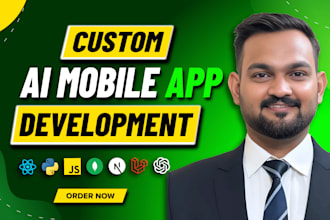 ai mobile app development android ios app saas app ai software flutter developer
